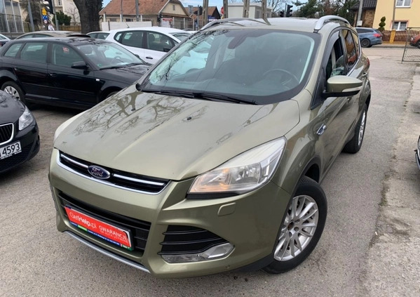 Ford Kuga cena 49900 przebieg: 195008, rok produkcji 2014 z Brzesko małe 436